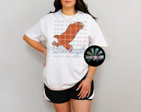 Plaid Script AU War Eagle PNG Digital Download (You get both files)