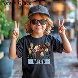 KIDS Custom Prince Characters T-Shirt