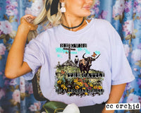 He Owns the Cattle on a Thousand Hills Psalm 50:10 T-Shirt