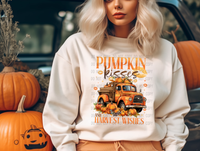 Pumpkin Kisses Harvest Wishes T-Shirt and Sweatshirt