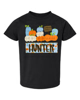 KIDS Customized Boys Pumpkin Patch T-Shirt