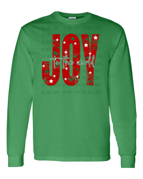 Joy with Stars T-Shirt and Sweatshirt