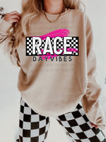 Pink Race Day Vibes T-Shirt