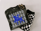 KIDS Stacked Raiders Mascot Short Sleeve T-Shirt OTG Exclusive