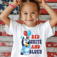 Red White and Bluey T-Shirt