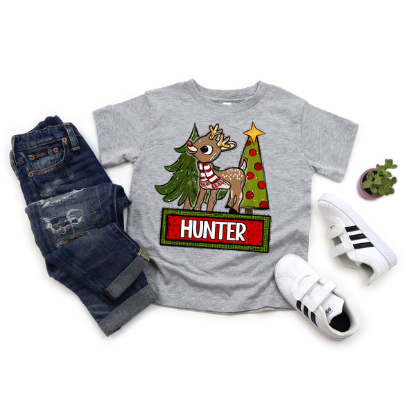 KIDS Reindeer Boy Version T-Shirt and Sweatshirt