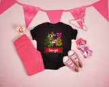 KIDS Reindeer Girl Version T-Shirt and Sweatshirt