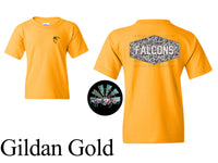 KIDS Retro Camo East Laurens Falcons T-Shirt