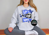 Retro Dalmatian Let's Go Raiders Pennant Flags T-Shirt and Sweatshirt