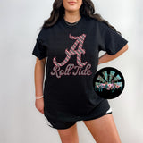 Striped Script AL Roll Tide PNG Digital Download (You get four files)