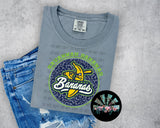 Leopard Circle Savannah Bananas PNG Digital Design -- You get FOUR Designs