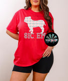 Plaid GA Bulldog PNG Digital Download (You get three files)