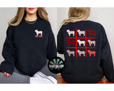 Plaid GA Bulldog Tic Tac Toe PNG Digital Download (You get six files)