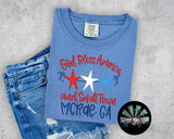 God Bless America and Small Town McRae, GA T-Shirt and Sweatshirt