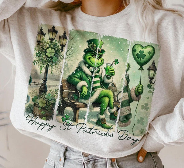 St. Patrick's Green Man T-Shirt and Sweatshirt