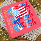 Stacked America T-Shirt and Sweatshirt