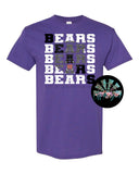 Stacked Bears with Mascot (Black Bear) PNG Digital Download