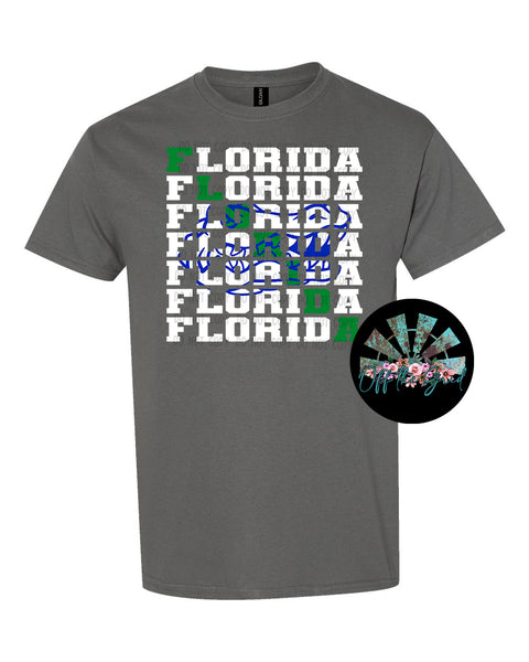 Stacked FL with Logo PNG Digital Download