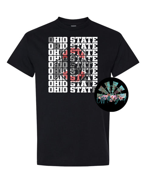Stacked Ohio State with Logo PNG Digital Download