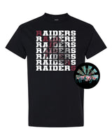 Stacked Raiders with Mascot (Maroon Raider) PNG Digital Download
