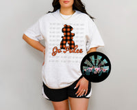 Star and Plaid Script OSU Pokes PNG Digital Download (You get two files)
