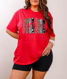 Stars and Faux Sequin Bulldogs T-Shirt and Sweatshirt