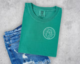 State of GA Seal (White Design) Pocket T-Shirt and Sweatshirt