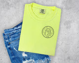 State of GA Seal (Black Design) Pocket T-Shirt and Sweatshirt