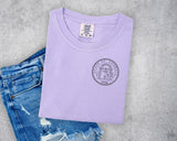 State of GA Seal (Black Design) Pocket T-Shirt and Sweatshirt
