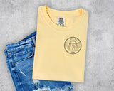 State of GA Seal (Black Design) Pocket T-Shirt and Sweatshirt