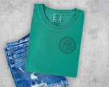 State of GA Seal (Black Design) Pocket T-Shirt and Sweatshirt