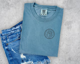 State of GA Seal (Black Design) Pocket T-Shirt and Sweatshirt