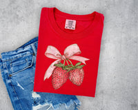 Strawberry Bow T-Shirt