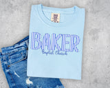 BBC Blue Stripe T-Shirt and Sweatshirt