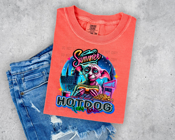 Summer Makes Me Want a Hotdog Real Bad Dobby's T-Shirt