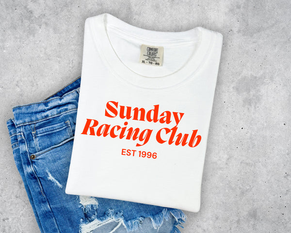 Sunday Racing Club T-Shirt and Sweatshirt