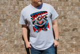 Super Man Check Mark T-Shirt