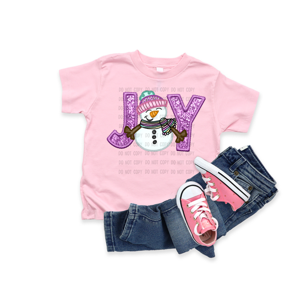 Joy Snowman T-Shirt