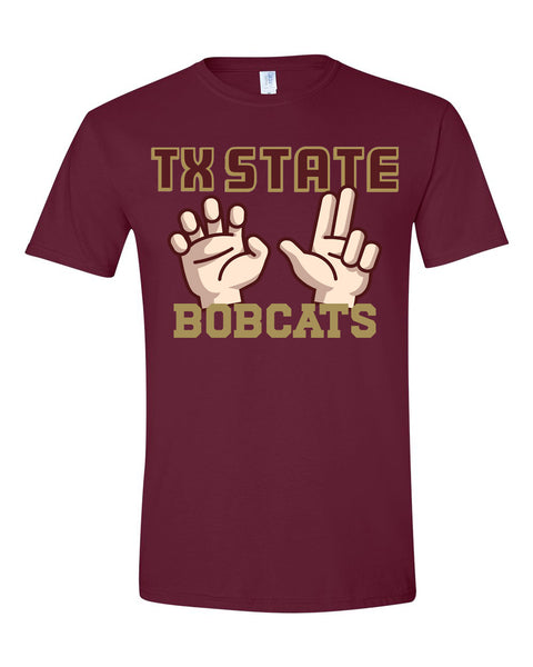 TX State Bobcats PNG Digital Design