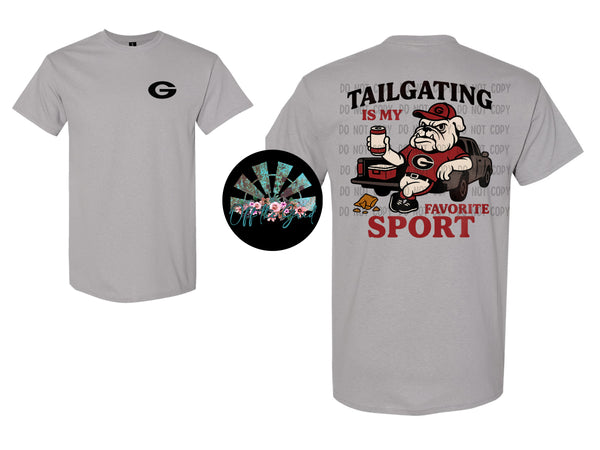Tailgating is my Favorite Sport GA Bulld0gs T-Shirt and Sweatshirt