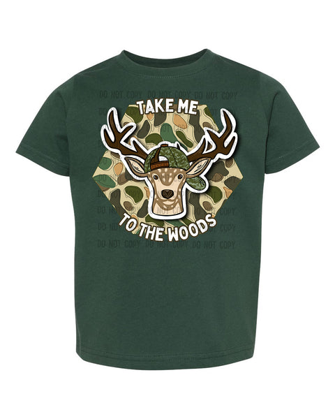 KIDS Take me to the Woods T-Shirt