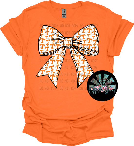 TN Bow with T PNG Digital Design