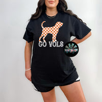 Plaid Go Vols TN PNG Digital Download (You get three files)