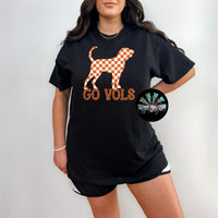 Plaid Go Vols TN PNG Digital Download (You get three files)