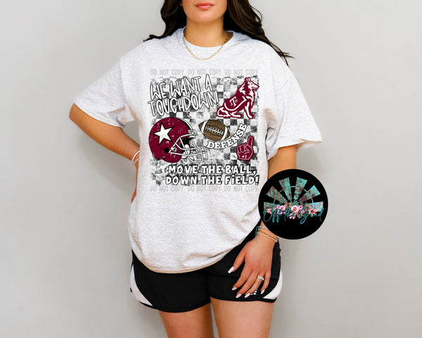 We want a Touchdown Texas A&M Aggies PNG Digital Design