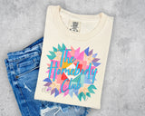 The Homebody Club Faux Quilt T-Shirt and Sweatshirt