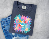The Homebody Club Faux Quilt T-Shirt and Sweatshirt