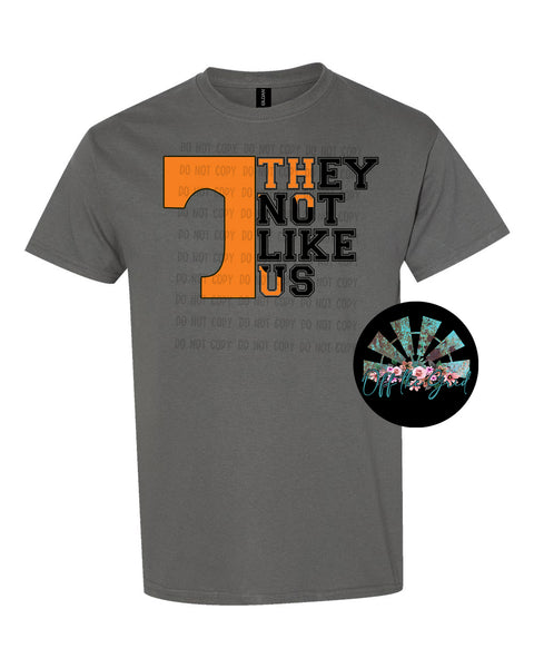 They not like us TN PNG Digital Download (You get all FIVE files)