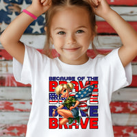 T!nkerbell Because of the Brave Kids T-Shirt