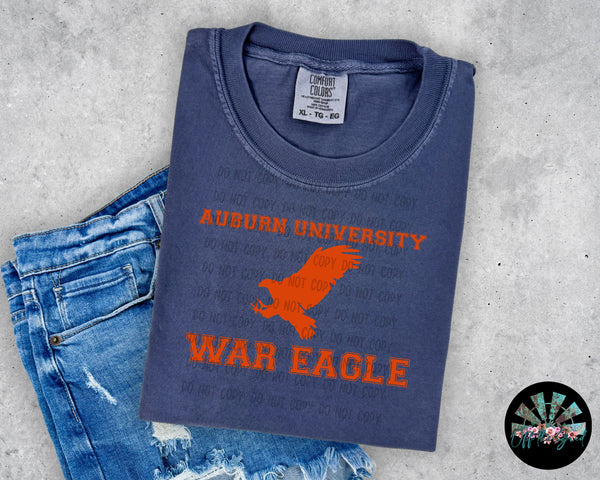 AU Tigers War Eagle PNG Digital Design